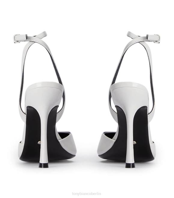 Stöckelschuhe| de Tony Bianco Frauen Eden-Heels Weiß hochglänzend 462444